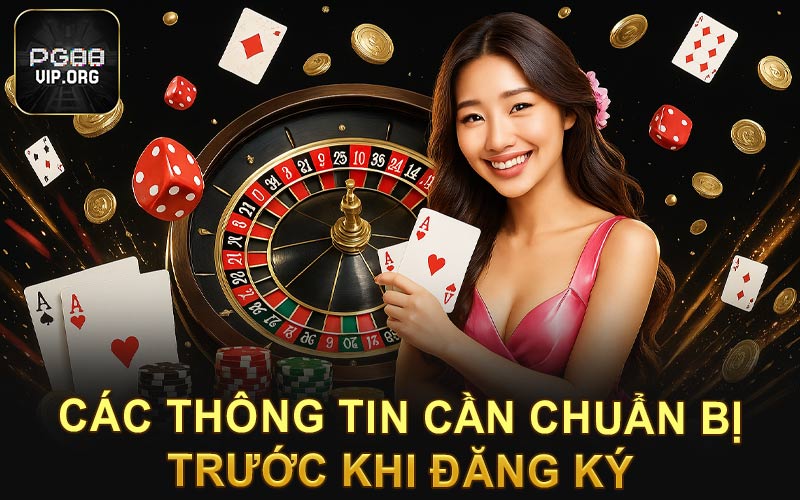 Các thông tin cần chuẩn bị trước khi đăng ký